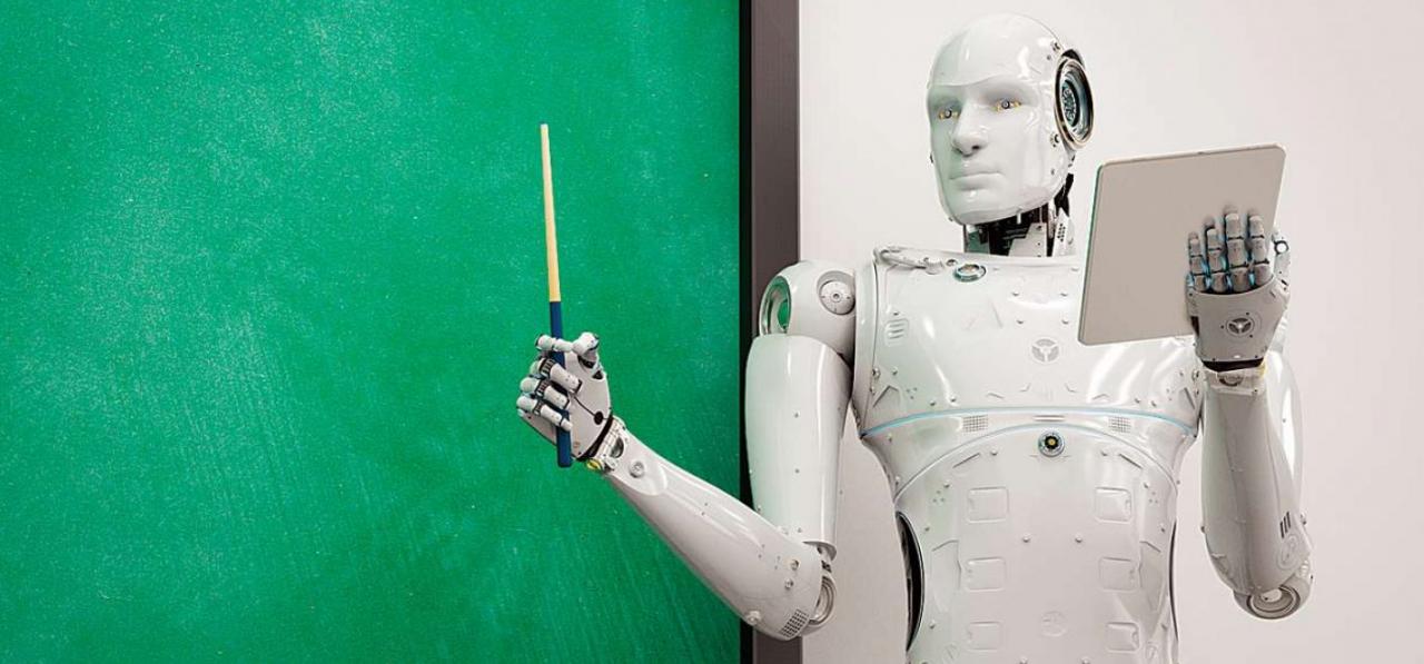 Robot lecturer